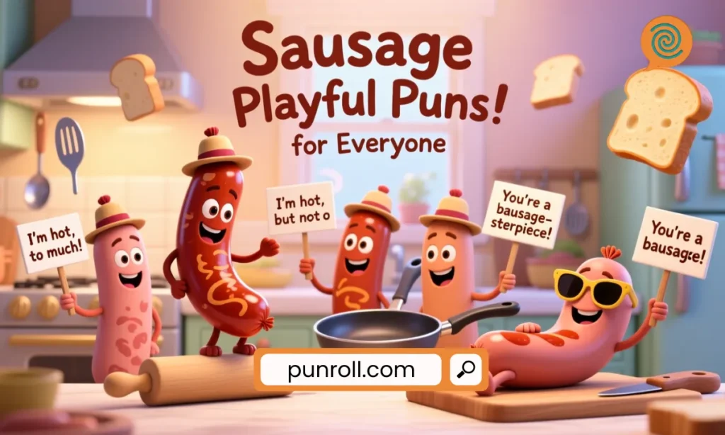 Sizzle up your humor with the funniest Sausage Puns, BBQ jokes, and meaty one-liners that’ll make everyone laugh out loud!
