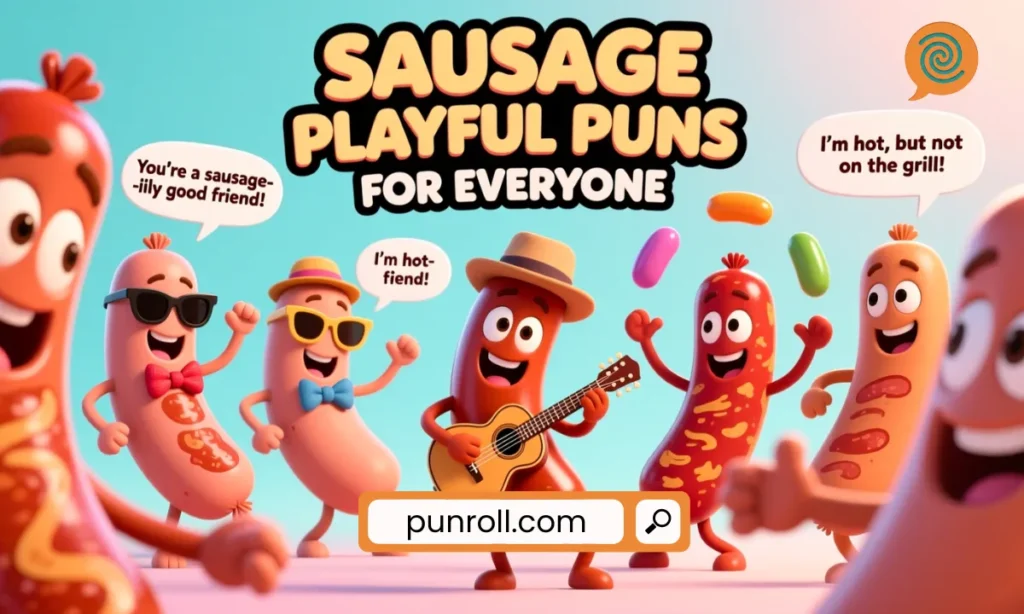 Sizzle up your humor with the funniest Sausage Puns, BBQ jokes, and meaty one-liners that’ll make everyone laugh out loud!
