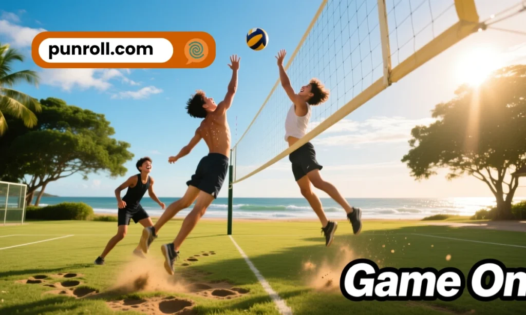 280+ Bump, Set, Laugh! Funny Volleyball Puns for Every Player