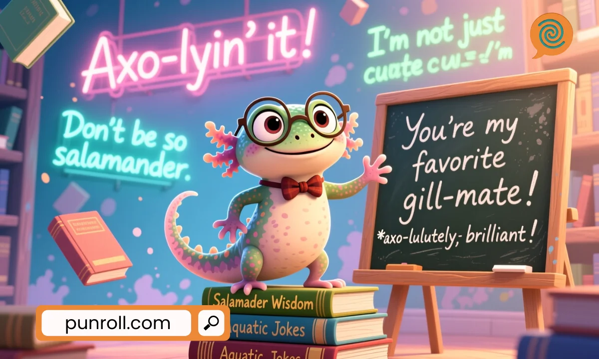 Let,s Enjoy Some Axolotl Puns and Jokes