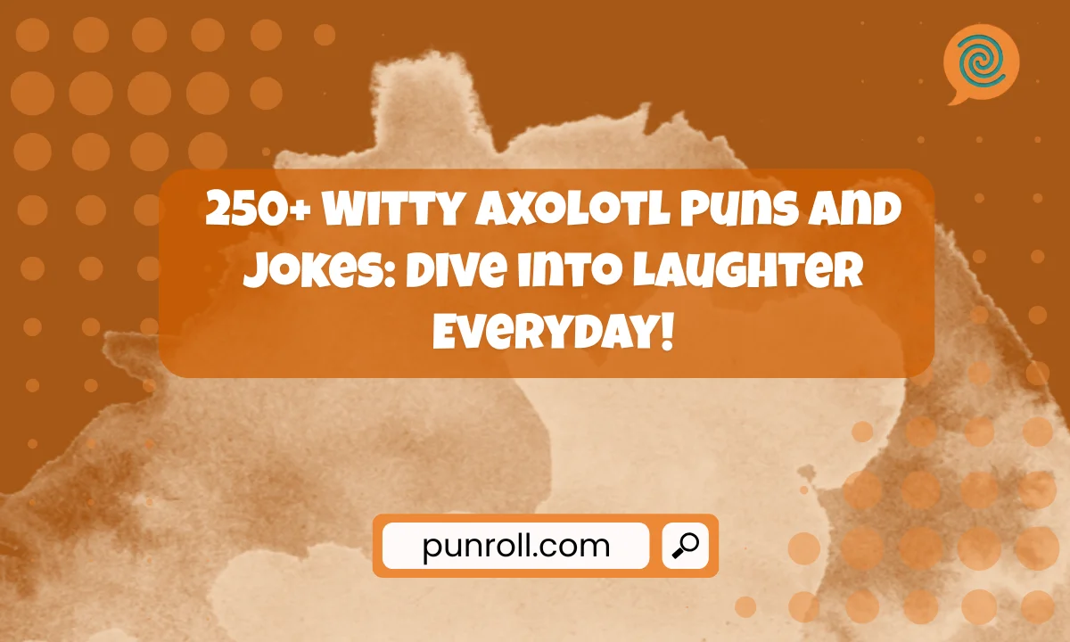 Axolotl Puns and Jokes