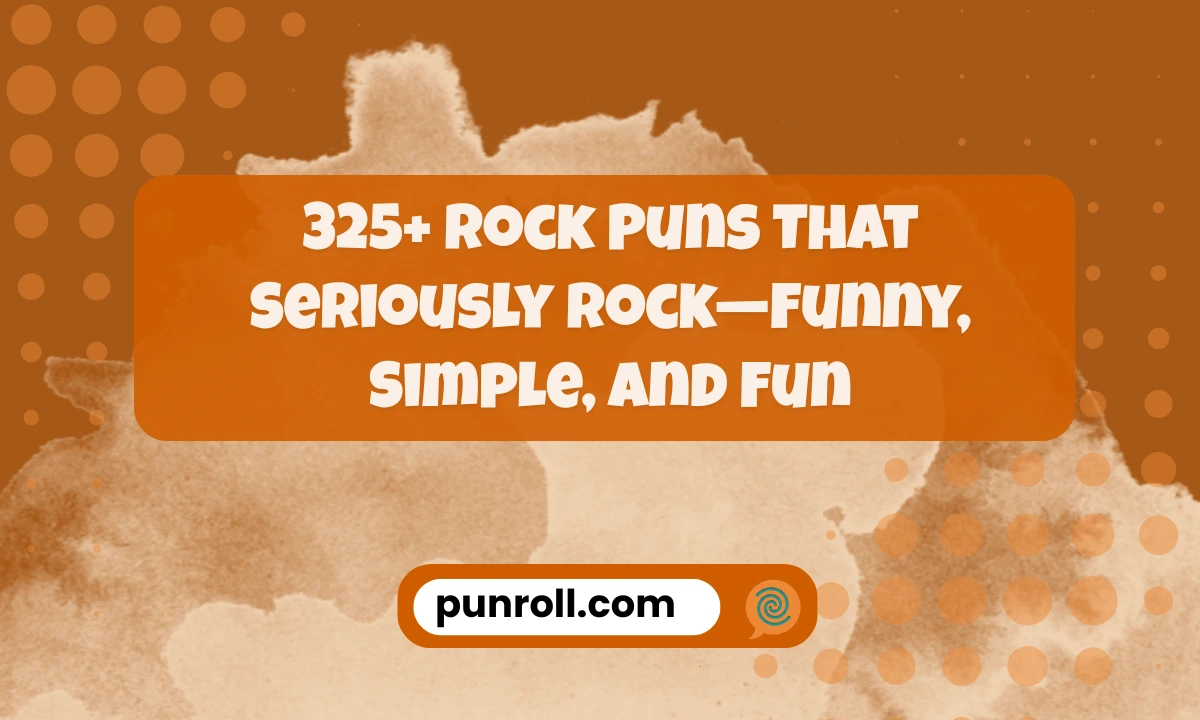 Rock Puns