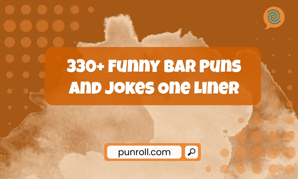 Bar Puns and Jokes