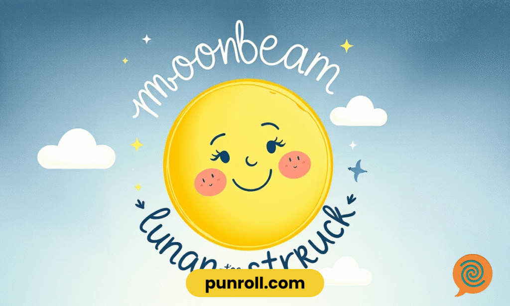 Punroll image 350 Moon Puns in Article