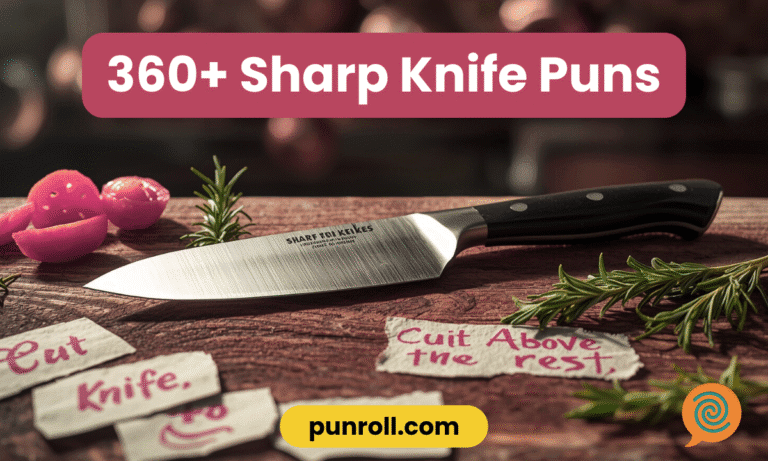 Sharp Knife Puns