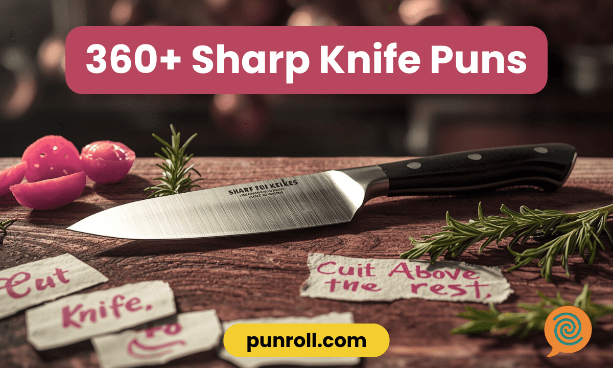 Sharp Knife Puns